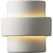Ambiance LED 8.5 inch Celadon Green Crackle Wall Sconce Wall Light