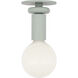 Drew & Jonathan Malcolm 1 Light 4.72 inch Thistle Green Flush Mount Ceiling Light in Standard