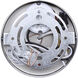 Benni Wall Light in Chrome