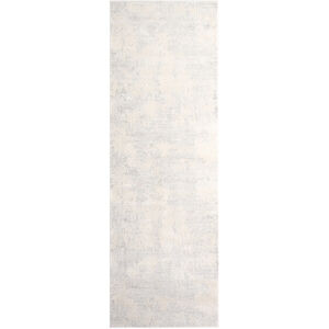 Kemer 36 X 24 inch Ivory/White Rug in 2 x 3