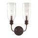 Lafayette 2 Light 12.5 inch Old Bronze Wall Sconce Wall Light
