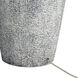 Reid 26 inch 150.00 watt Grey Rock Table Lamp Portable Light