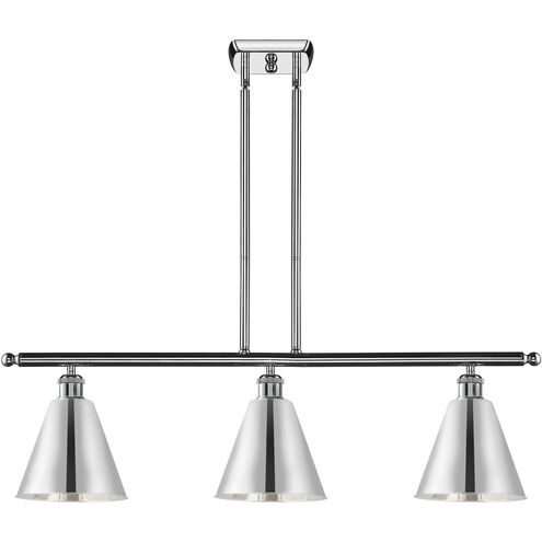 Ballston Cone LED 36 inch Polished Chrome Island Light Ceiling Light