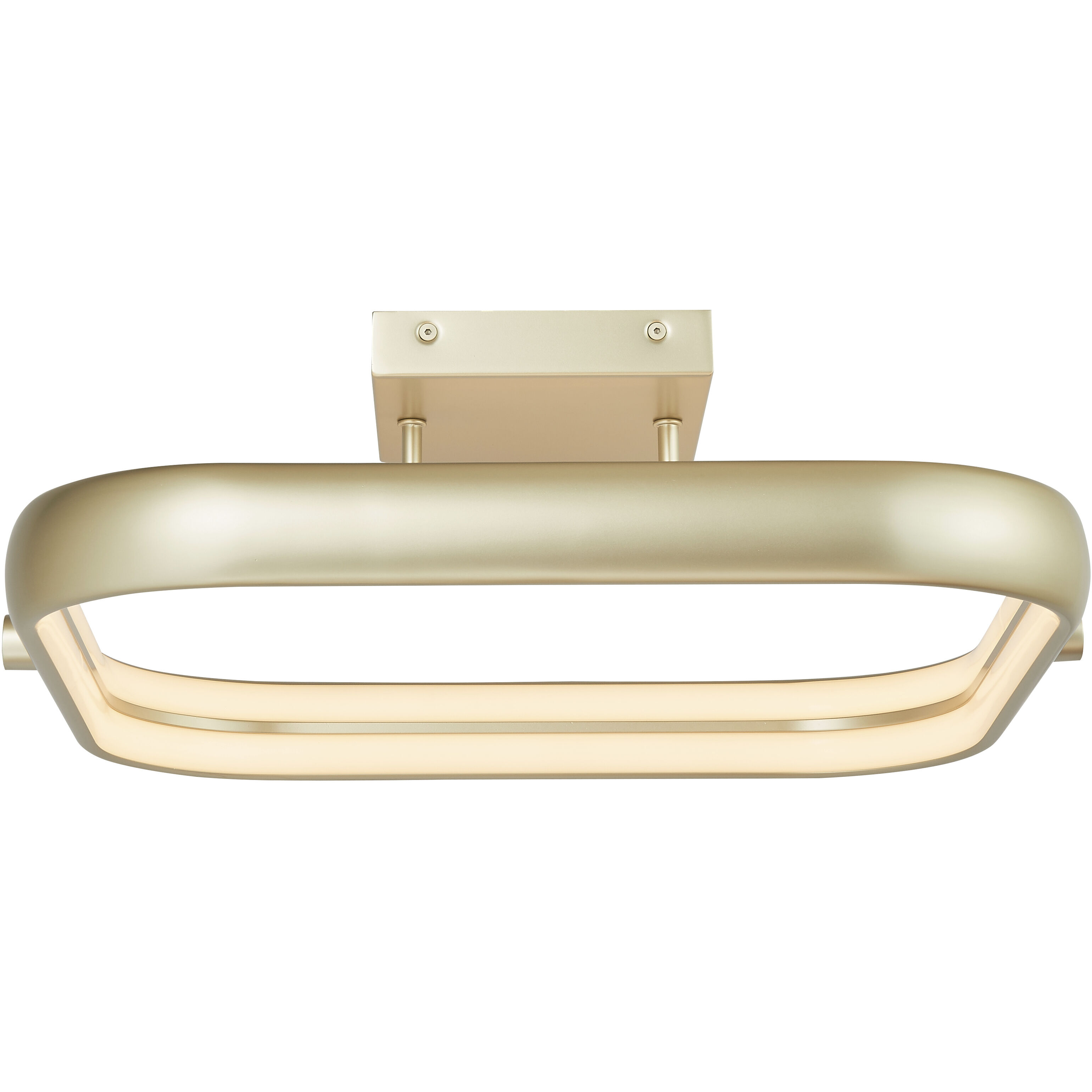 Rave LED 18 inch Gold Flush Mount Ceiling Light