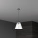 Polly 1 Light 12.75 inch Black Pendant Ceiling Light