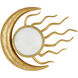 Tona LED 17 inch Gold Leaf ADA Wall Sconce Wall Light, Marjorie Skouras Collection