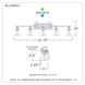Nicholas 5 Light 42 inch Polished Chrome Bath Light Wall Light