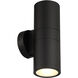 Matira LED 12 inch Black Outdoor Wall Sconce