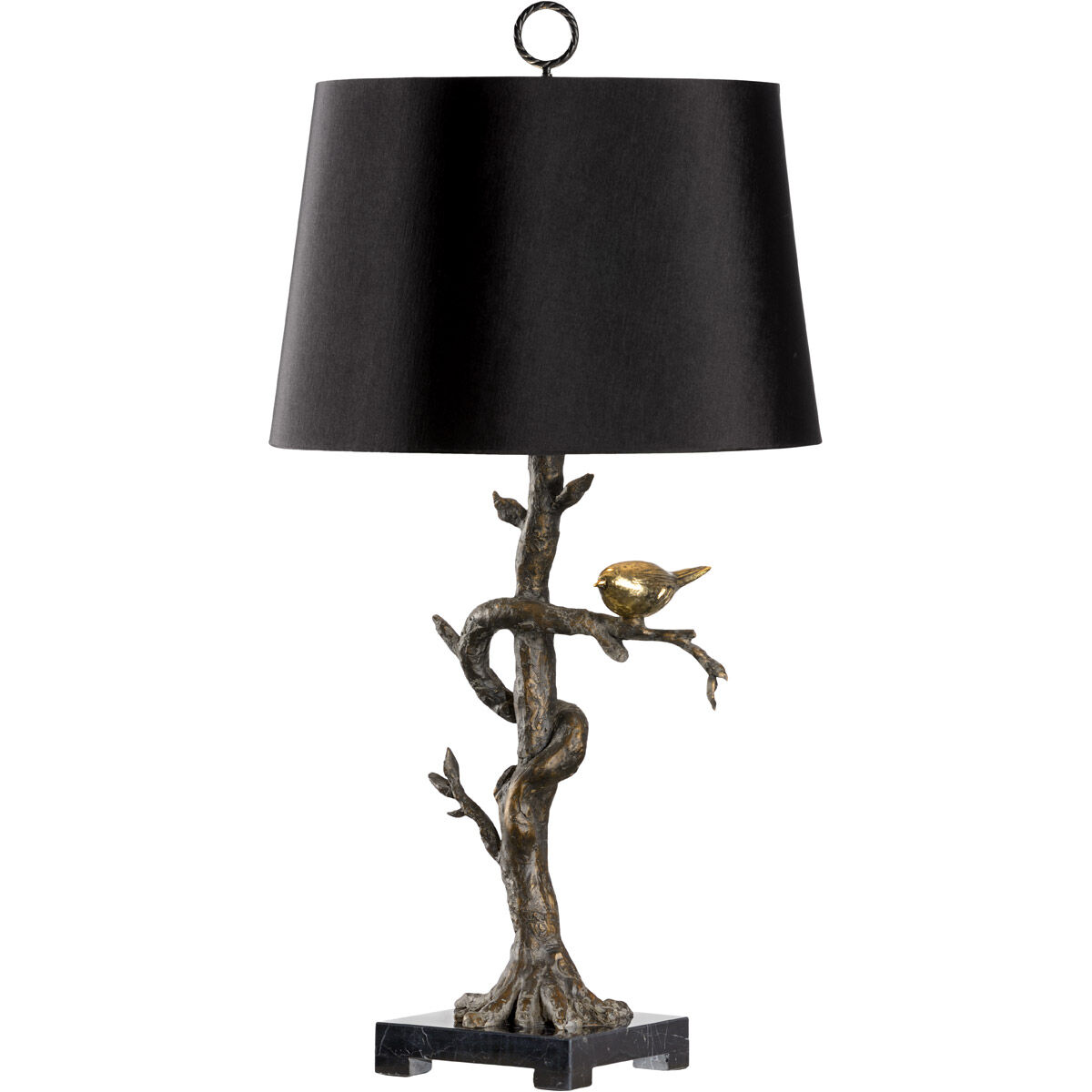 Frederick Cooper 33 inch 100.00 watt Bronze Gold Natural Black Table Lamp Portable Light