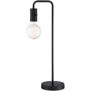 Nilmani 22 inch 40.00 watt Black Table Lamp Portable Light