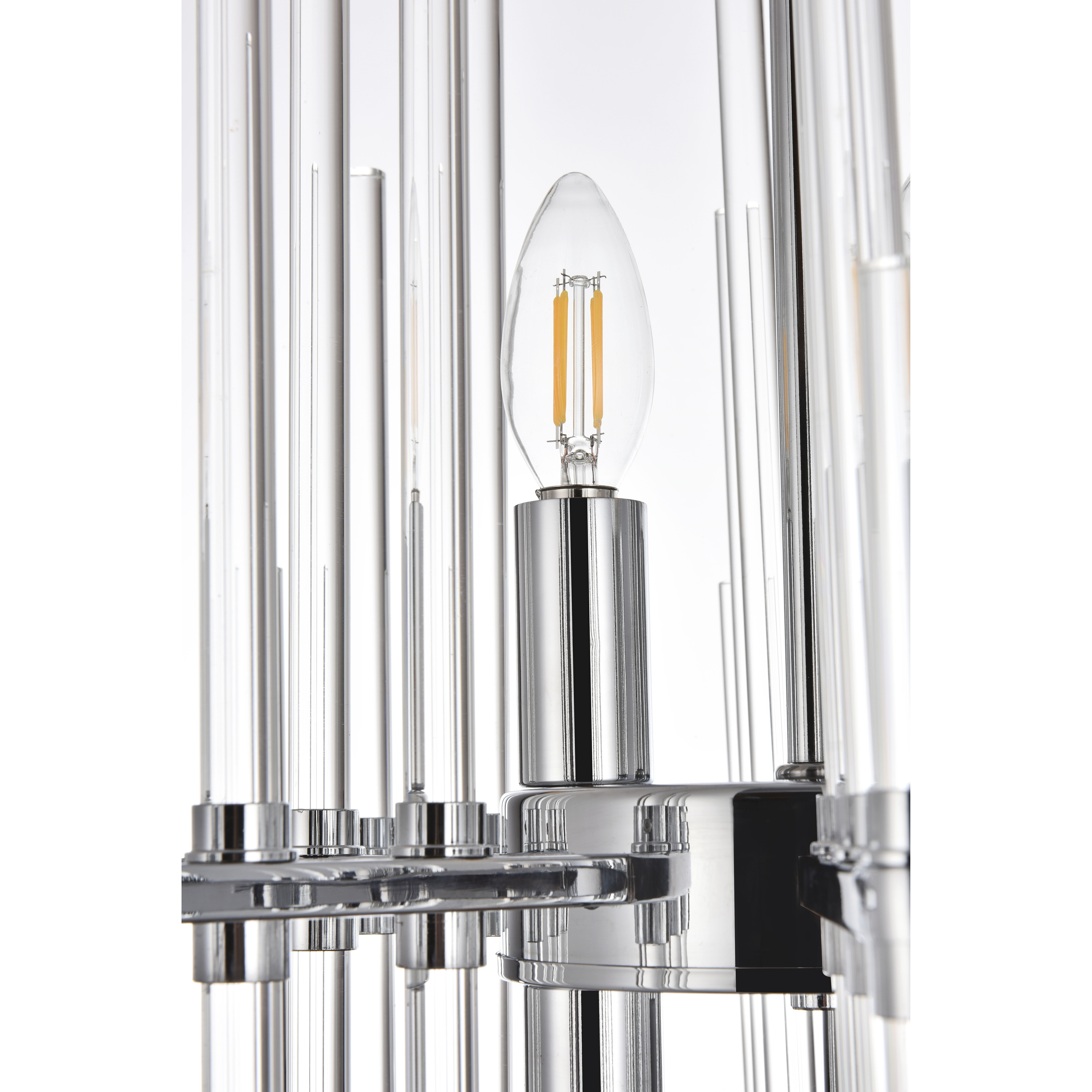 Sienna 6 Light 17 inch Chrome Pendant Ceiling Light