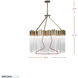Matrix 10 Light 30 inch Havana Gold Chandelier Ceiling Light