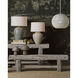 Mimi 27.5 inch 150 watt Ivory Table Lamp Portable Light