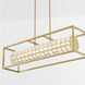 Elan 9.25 inch Aged Brass Pendant Ceiling Light