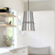 Castor 1 Light 7.88 inch Brushed Nickel Pendant Ceiling Light
