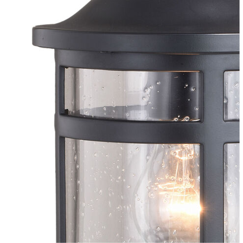 Southport 1 Light 12 inch Matte Black Outdoor Wall