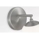Nube 1 Light 7 inch Brushed Nickel Vanity Light Wall Light in Standard