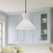 Alora Mood Betty 1 Light 10.25 inch Matte Black Pendant Ceiling Light