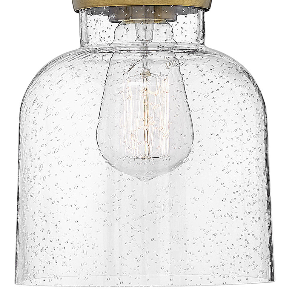 Academy 1 Light 6.5 inch Oil Rubbed Bronze with Heritage Brass Indoor Wall Sconce Wall Light