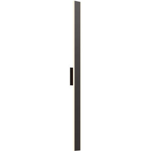 Gemini 1 Light 4.3 inch Black ADA Wall Sconce Wall Light