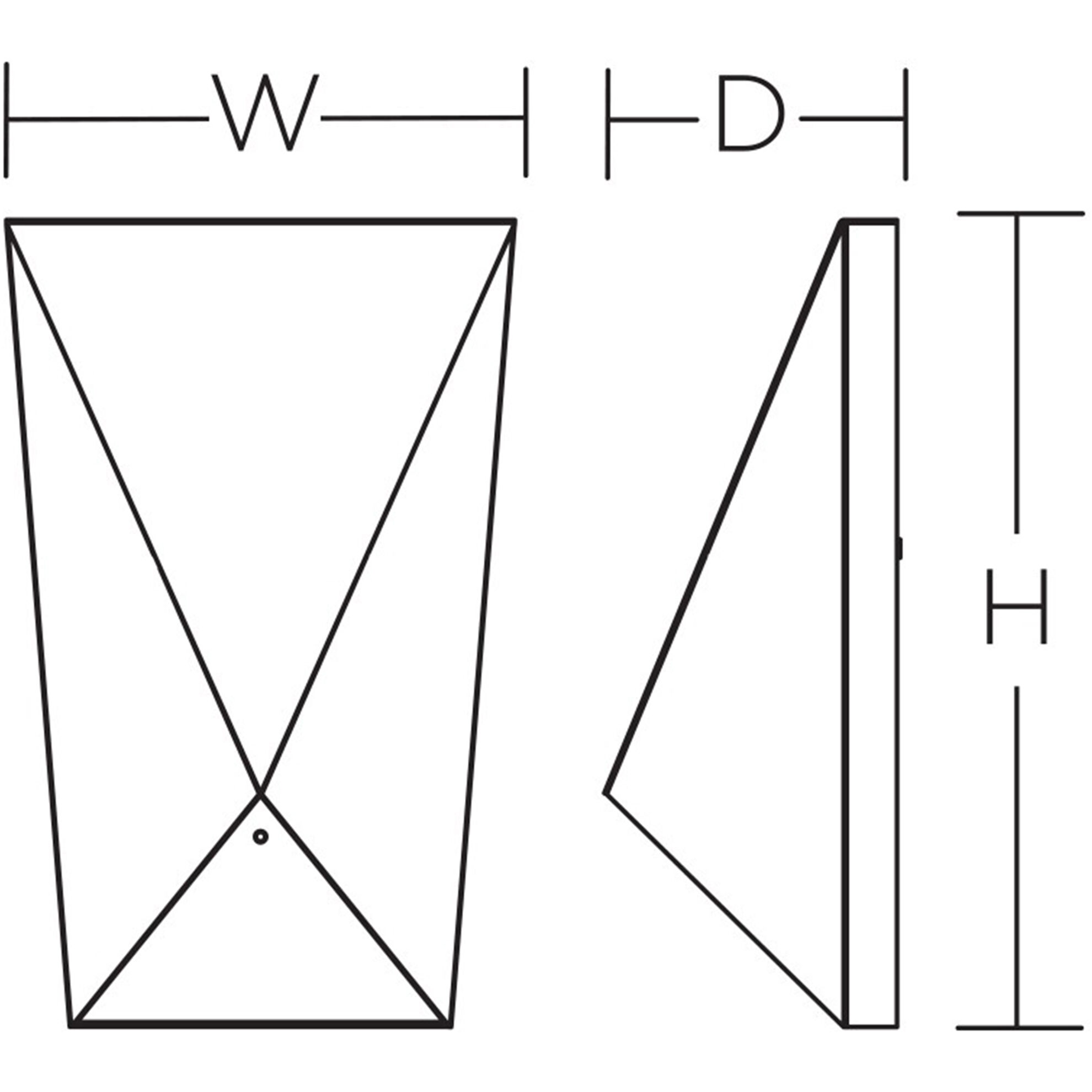 Knox LED 9.9 inch White Outdoor Sconce