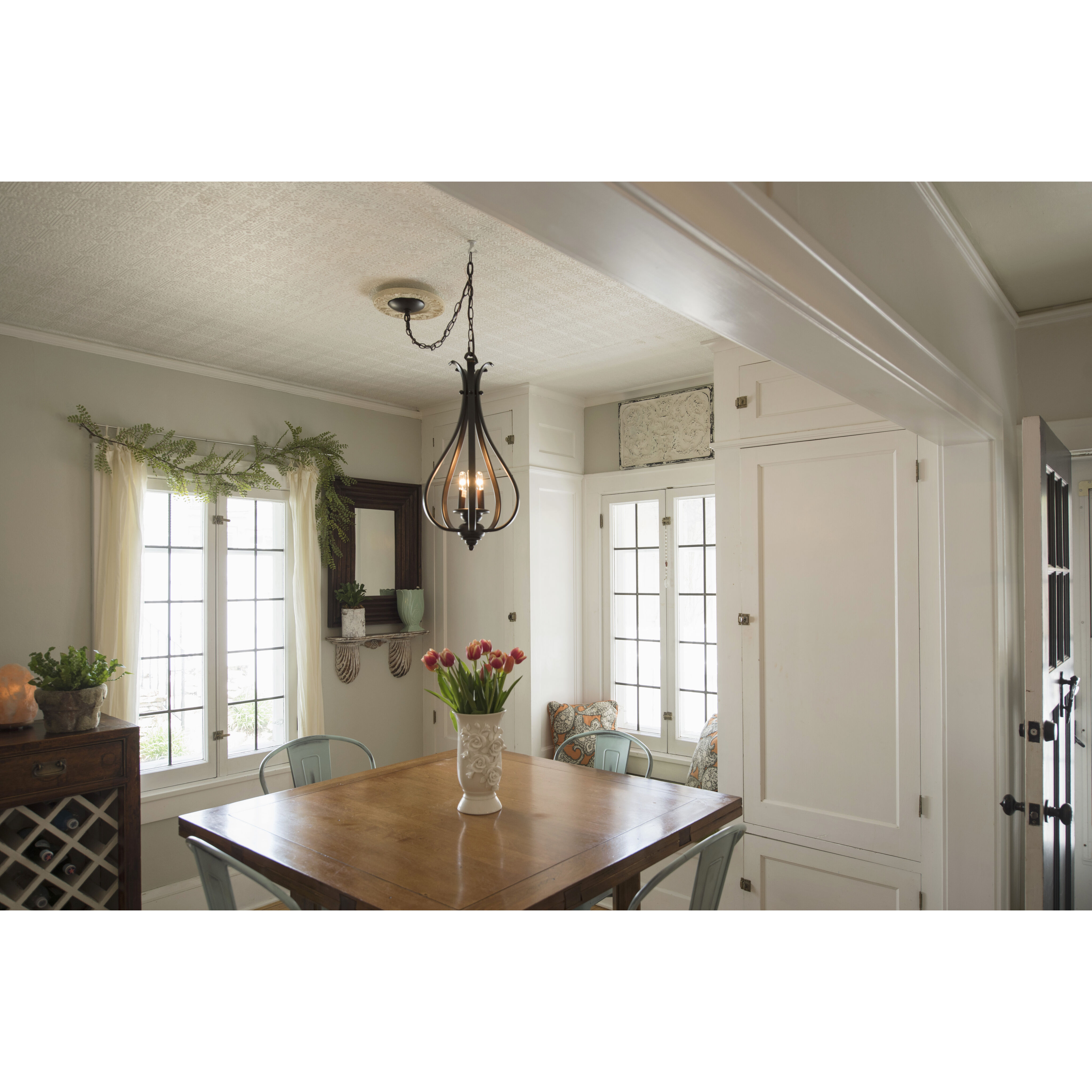 Monrovia LED 11.25 inch Royal Bronze Pendant Ceiling Light