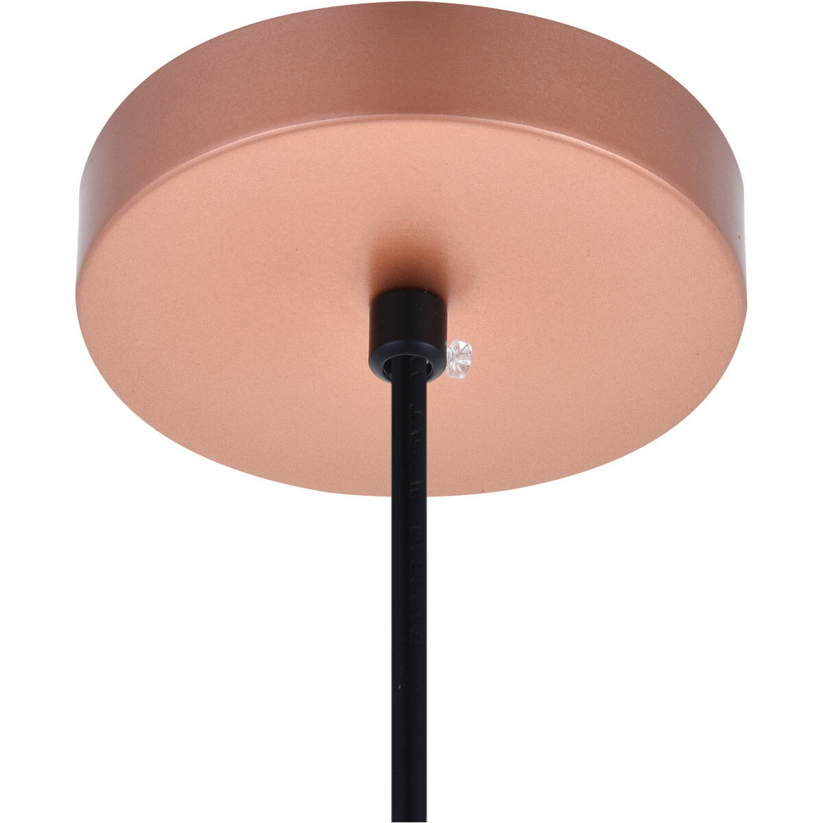 Axiom 1 Light 14 inch Honey Gold Pendant Ceiling Light