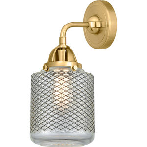 Nouveau 2 Stanton LED 6 inch Satin Gold Sconce Wall Light
