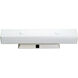 Brentwood 4 Light 24 inch White Bath Light Wall Light