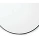 Circular 36 X 36 inch Steel Hanging Mirror, Circular