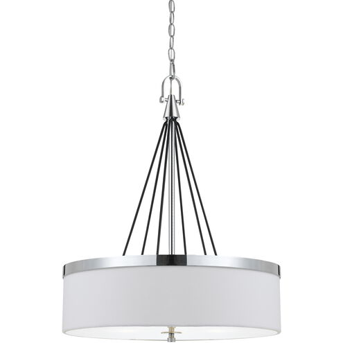 Rimini 3 Light 21 inch Chrome Chandelier Ceiling Light