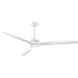 Spitfire LED Matte White Fan Light