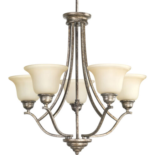 Spirit 5 Light 25.5 inch Pebbles Chandelier Ceiling Light