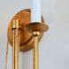 Plumette 2 Light 14 inch Gold Leaf Wall Sconce Wall Light