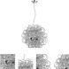 Mingle 4 Light 23 inch Polished Chrome Pendant Ceiling Light