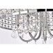 Elise 4 Light 17 inch Chrome Pendant Ceiling Light