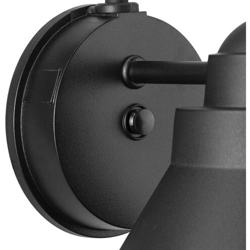 Bayside Non-Metallic 1 Light 10 inch Black Outdoor Wall Lantern