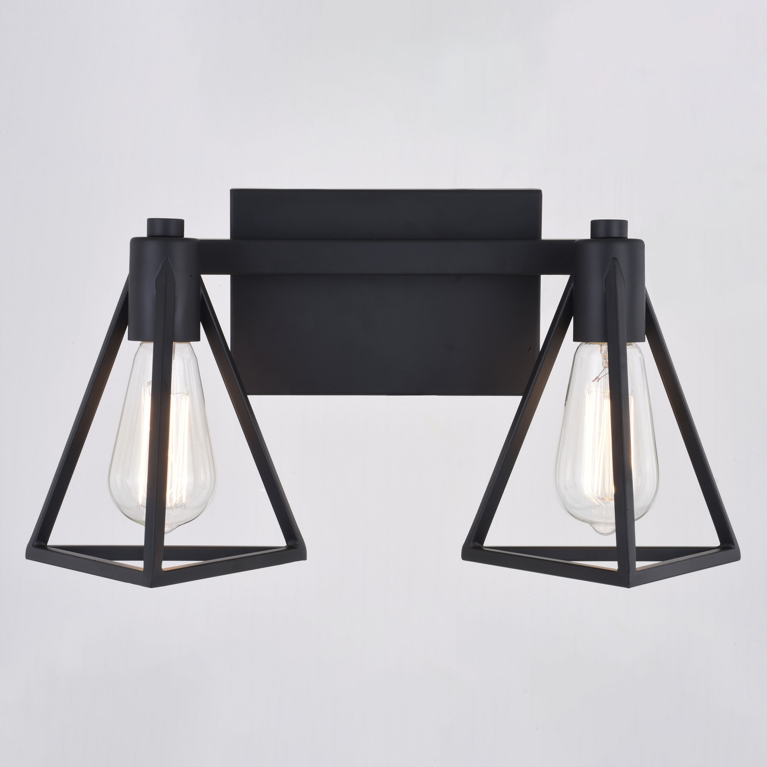 Ravenna LED 15.75 inch Matte Black Bathroom Light Wall Light in 2