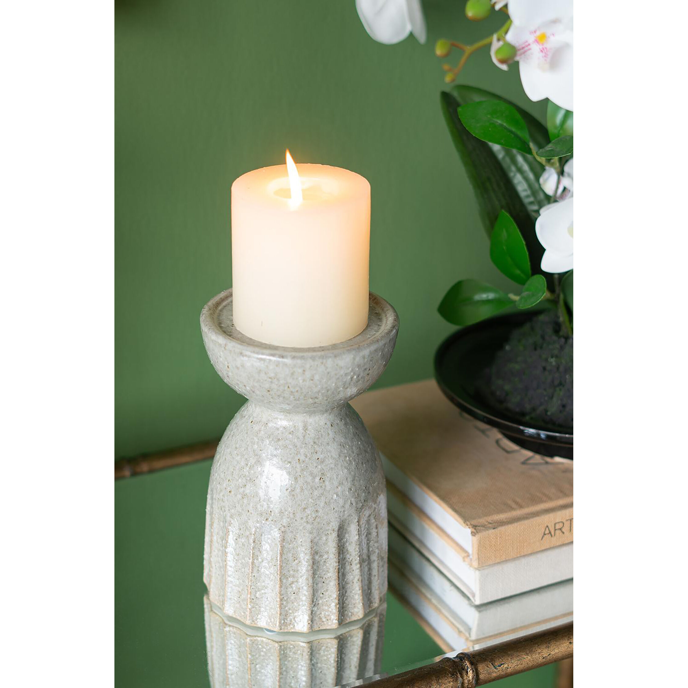 Anita 6.9 X 4.3 inch Candle Holder