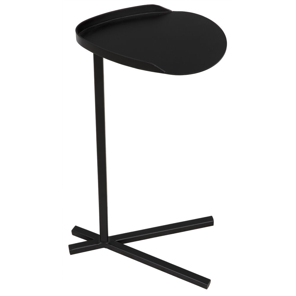 Golem 26 X 14 inch Matte Black Side Table