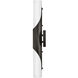 Grace LED 5 inch Textured Black Oxide Bath Light Wall Light