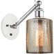 Ballston Cobbleskill 1 Light 5 inch White and Polished Chrome Sconce Wall Light