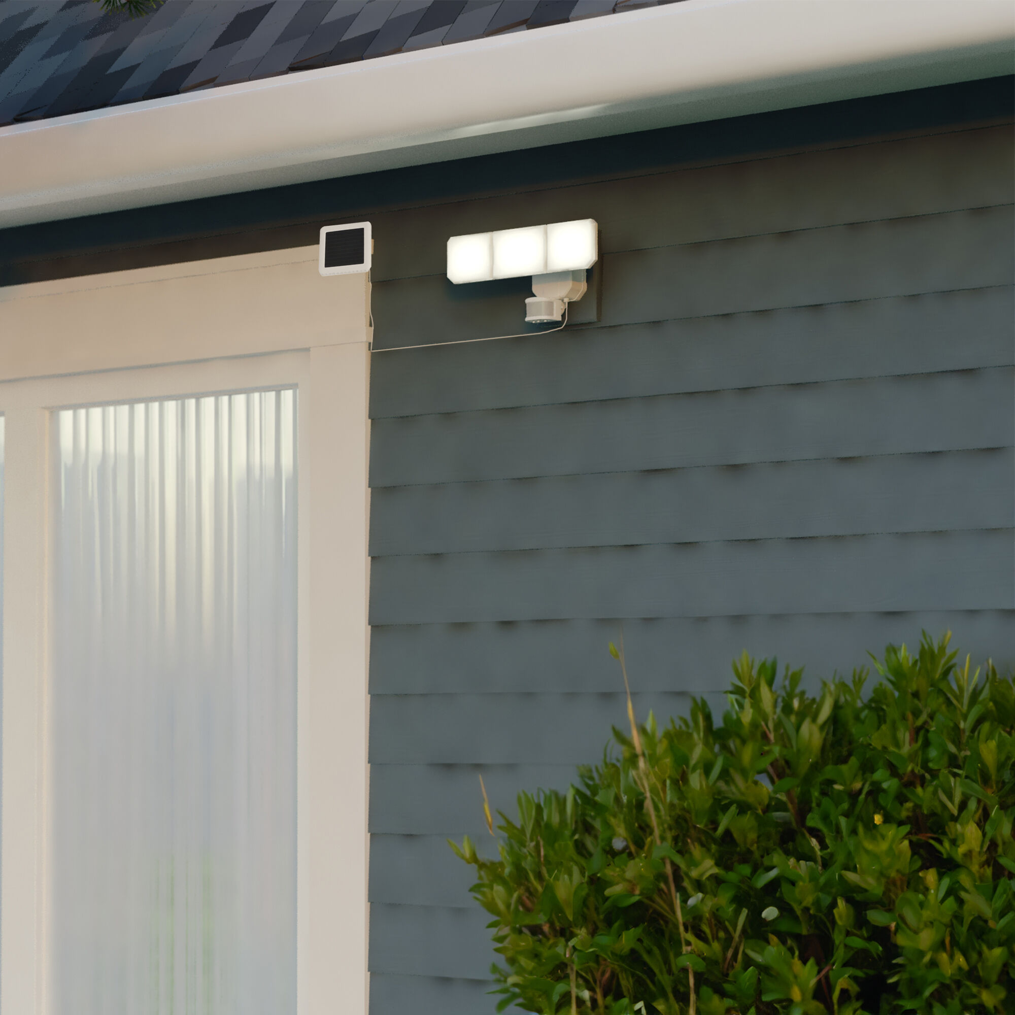 Outdoor Security White Outdoor Motion Sensor