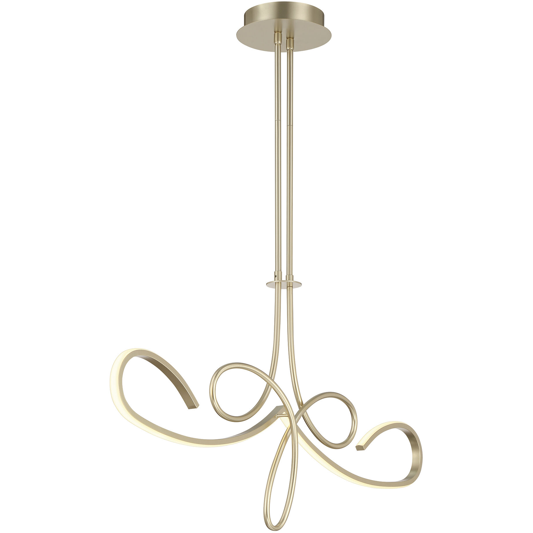 Astor LED 38 inch Soft Gold Island Light Ceiling Light