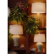Faye 25 inch 150 watt Green Table Lamp Portable Light