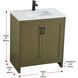 Finnley 30 X 34 inch Chestnut Brown Bathroom Vanity Cabinet