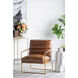 Anita Black and Gold Chair