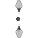 Franklin Restoration Geneseo LED 17 inch Matte Black Bath Vanity Light Wall Light, Franklin Restoration