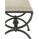Agora Rustic Bronze Bench