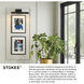 Stokes LED 20 inch Black Indoor Wall Sconce Wall Light